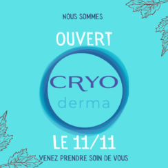 Nous sommes ouvert jeudi 11 Novembre !